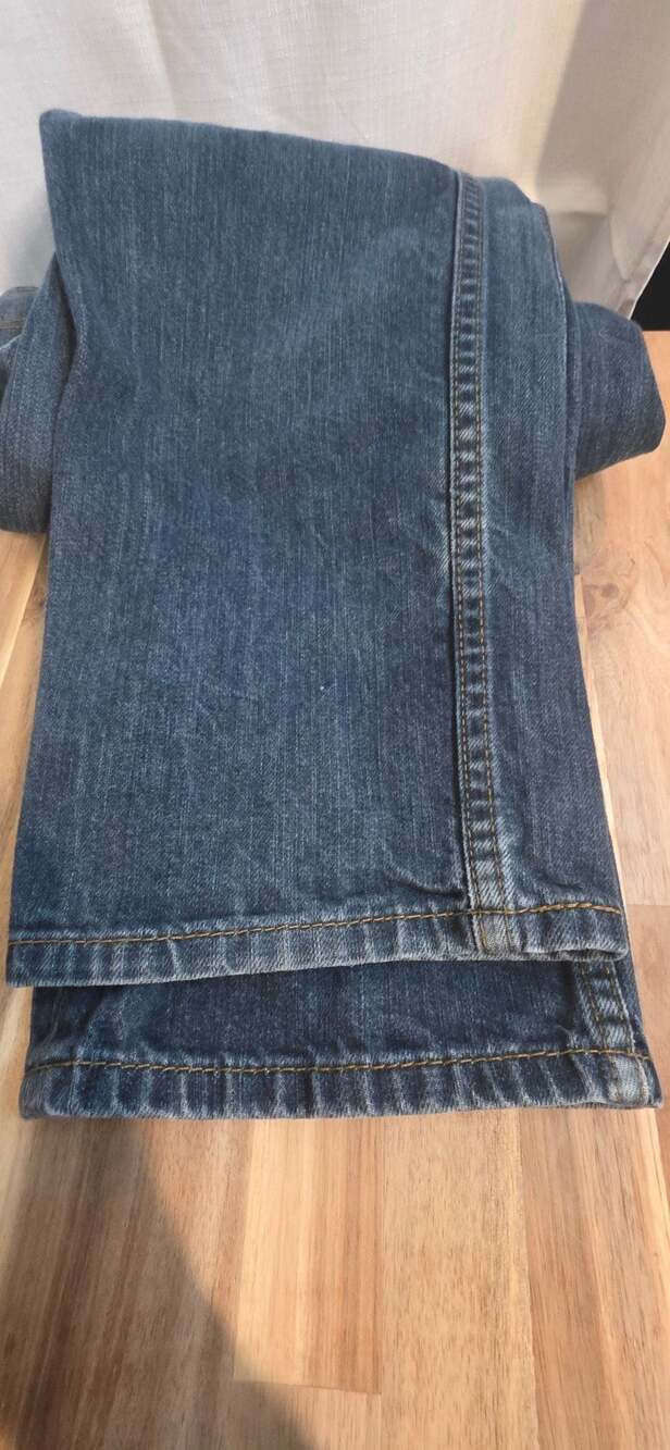 Levi's 514 Straight Leg Mens Dark Wash Denim Jeans W30 L30 - Picture 7 of 7